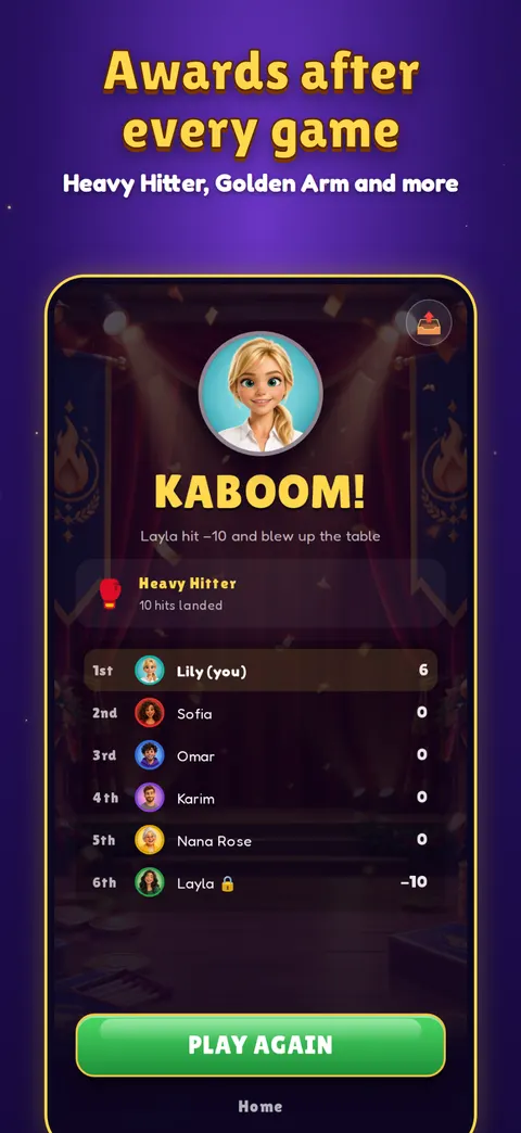 End-of-game awards